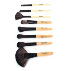VANDER Professional 32 pcs Makeup Brushes Set For Women Fashion Soft Face Lip Eyebrow Shadow Make Up Brush Set Kit   Pouch Bag