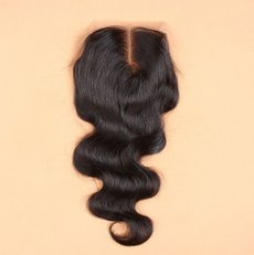 Grade Virgin Brazilian Closure Body Wave Brazilian Lace Closure Bleached Knots free/2/3Part Virgin Human Hair Closure 