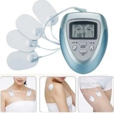New 4 Pads Full Body Massager Slimming Electric Slim Pulse Muscle Relax Fat Burner