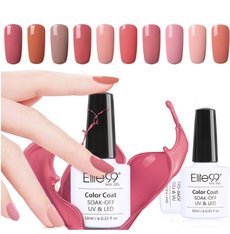 Elite99 Gel Polish Varnish UV LED Nude Color Series UV Gel Base Top Coat UV Lamp Nail Art Design Hot Sale Nail Gel Lacquer