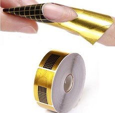 100 PCS Nails Gel Extension Sticker Nail Art Professional Acrylic Nail Forms