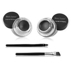 2 in 1 brown   black gel eyeliner make up free shipping waterproof freeshipping cosmetics set eye liner makeup eye